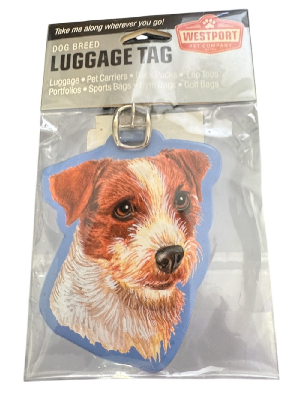 Westport Pet Company: Jack Russell Terrier Luggage Tag